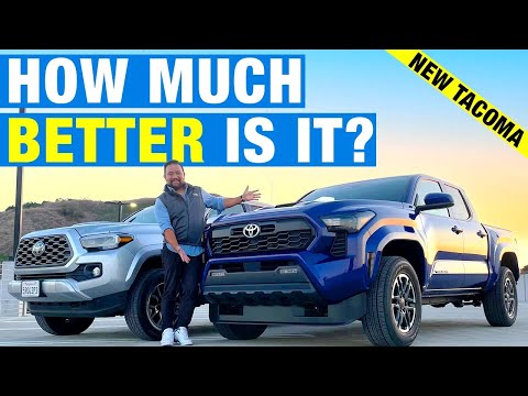 All-New 2024 Toyota Tacoma vs. 2023 Tacoma | That Much Better? | Interior, Powertrain & More