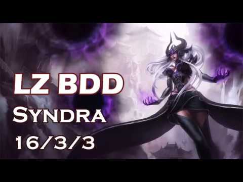 【6.24】LZ BDD 星朵拉 | Syndra Mid - vs 庫奇 16/3/3