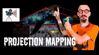My House Came Alive!! - HALLOWEEN Projection Mapping my House with Projection Mapping Academy