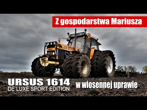 URSUS 1614 DELUXE SPORT EDITION - wiosenna uprawa w gosp. Mariusza