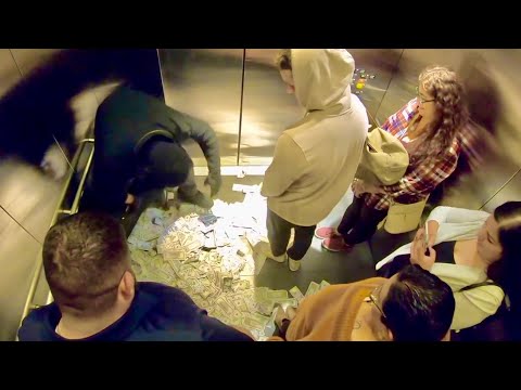 Clumsy Bank Robber Prank