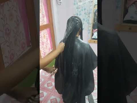 Hair spa ❣️ Monisha Beauty #chaaya hai jo Dil pe# Hindi viral song #youtubeshorts