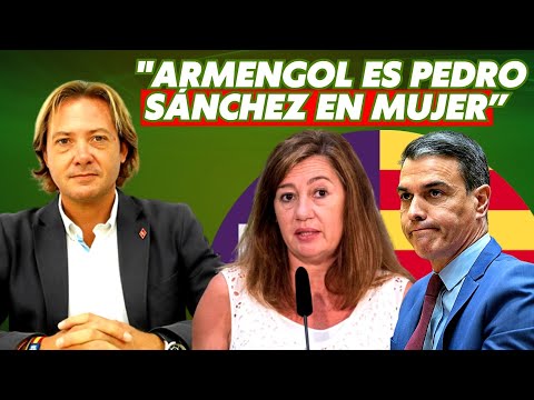 Jorge Campos (VOX) y la tronchante comparación de Armengol con su ‘amo’ Sánchez