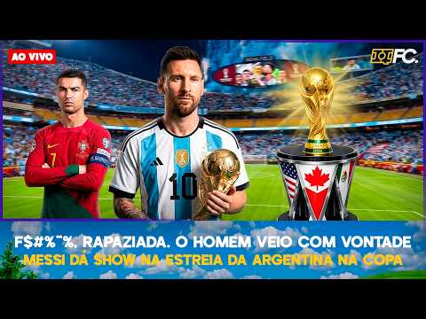 MESSI DÁ SHOW E FAZ TRÊS GOLS CONTRA ARGÉLIA; ESTREIA DE CRISTIANO RONALDO NA COPA – Bom dia, QFC