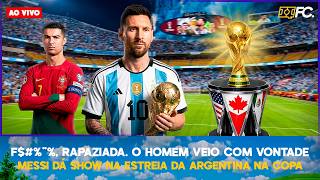 MESSI DÁ SHOW E FAZ TRÊS GOLS CONTRA ARGÉLIA; ESTREIA DE CRISTIANO RONALDO NA COPA - Bom dia, QFC