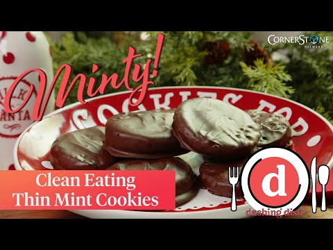 You have to try these clean eating thin mints made from scratch | Dashing Dish