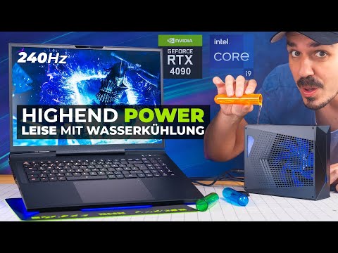 XMG NEO 17 (E23) & OASIS (MK2) | GAMING-LAPTOP mit WASSERKÜHLUNG!