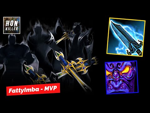 HoN Shadowblade NULLFIRE BLADE with ELDER PARASITE - MVP