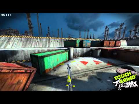 Ipad BMX game. Part 1 - the docks (gold medal)