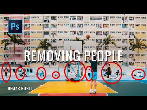 3 Easy Ways to REMOVE PEOPLE in photos // Photoshop...