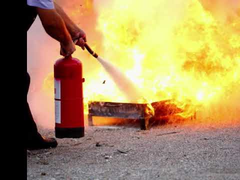 Class a dry chemical powder fire extinguisher, 9 kg