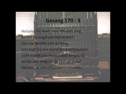 Gezang 170 (LvdK, NLB 837)  Meester, men zoekt u wijd en zijd; Samenzang