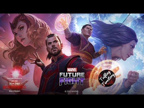 Marvel Future Fight All Costumes & Skills Inspired By Doctor Strange Multiverse of Madness