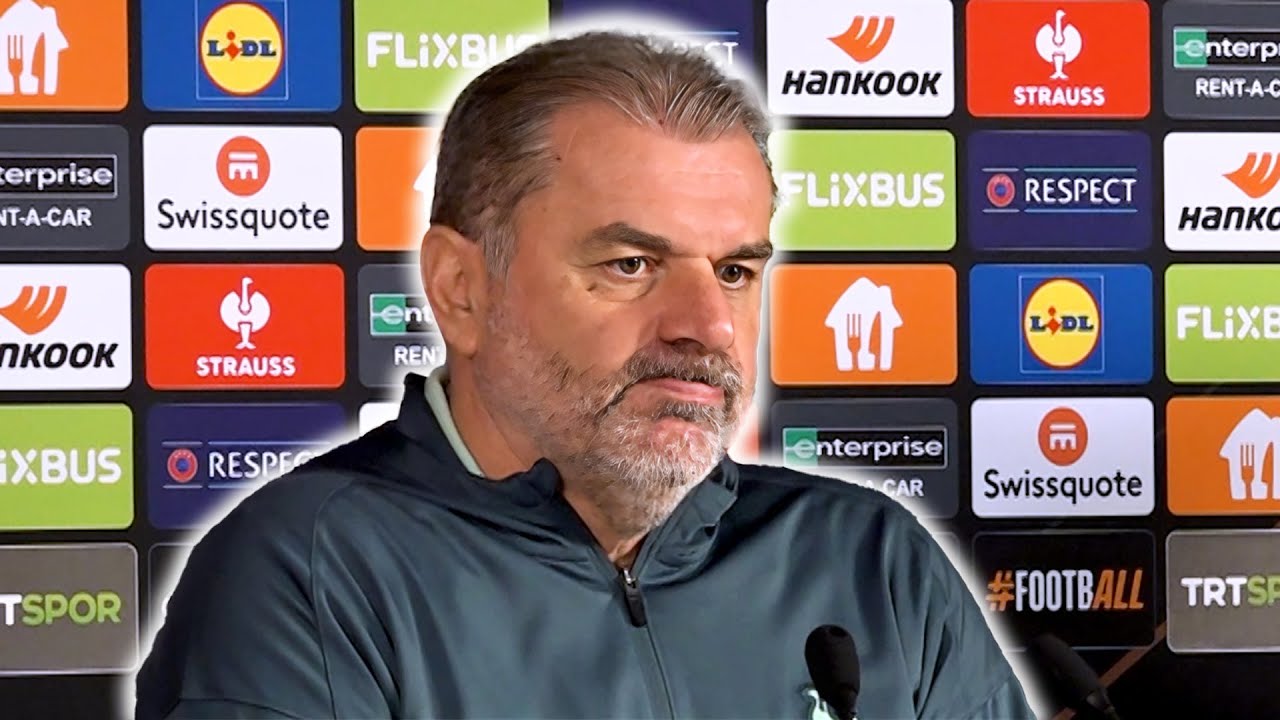 'Richy INJURED his hamstring! He'll be out FOR A WHILE' | Ange Postecoglou | Galatasaray v Tottenham