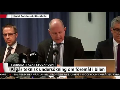 Rikspolischefen: Misstankarna har stärkts - Nyheterna (TV4)