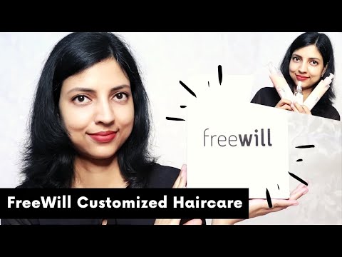 FREEWILL Customized Hair Care Products Honest Review | MY NAME on Shampoo Conditioner Serum??