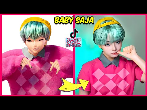 KPOP Demon Hunters in a Real-Life TikTok Version #2 ~ Guess the Voice Quiz | Rumi, Mira, Zoey, Jinu