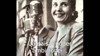  Não chores por mim Argentina  Evita Perón