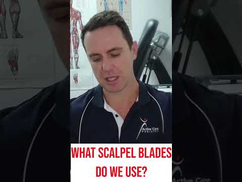 What tool does a podiatrist use to remove callus and corns from the feet - Swann Morton Scalpel Blad