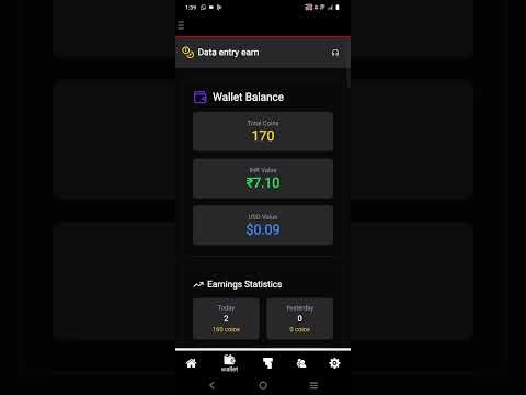 Data entry job earn money app