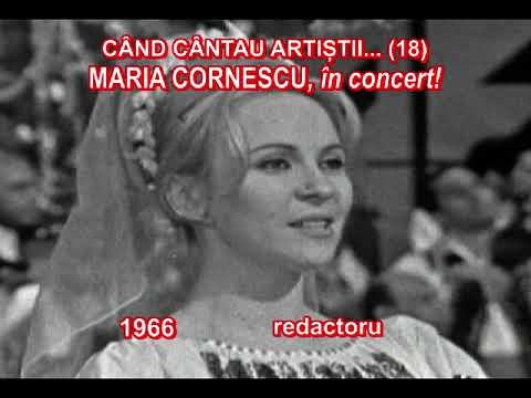 INEDIT / CÂND CÂNTAU ARTIȘTII (18) - MARIA CORNESCU, LIVE Craiova