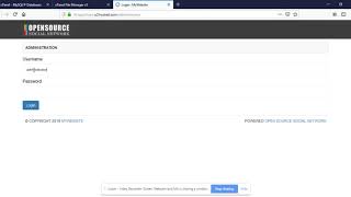 How to install Open Source Social Network on cPanel