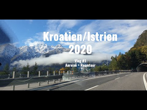 Kroatien/Istrien 2020 - Anreise und Roomtour Vlog #1