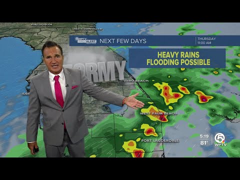 WPTV First Alert Weather Forecast for Morning of Thursday, Sept. 18, 2025
