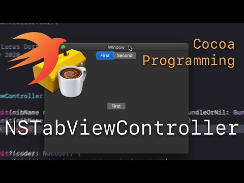 Cocoa Programming L81 - NSTabViewController