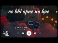 O Bhi Apne Na Hue Dil Bhi Gaya Hato Se Slowed And Reverb Lofi Song