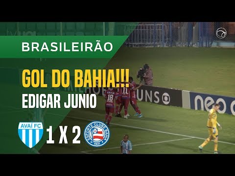 GOL (EDIGAR JUNIO) - AVAÍ X BAHIA - 08/11 - BRASILEIRÃO 2017