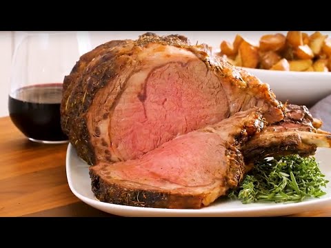 Easy Carve Pepper & Herb Prime Rib | Bone-In Roast