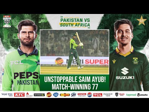 Saim Ayub On Fire! Match-Winning 77 | Pakistan vs South Africa ODI Series | 3rd ODI | PCB | M2R1U