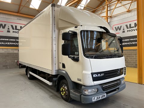 New In Stocklist For Sale: DAF LF45.160 4X2 EURO 5 7.5 TONNE BOX – 2014 – FJ64 URN