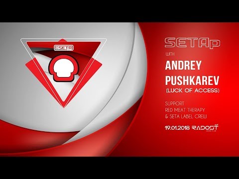 Andrey Pushkarev _ SETA LABEL night  "SETAp" _ Bratislava, RADOSŤ 19.1.2018