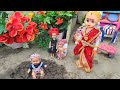 Barbie Doll All Day Routine In Indian Village/Radha Ki Kahani Part -298/Barbie Doll Bedtime Story||