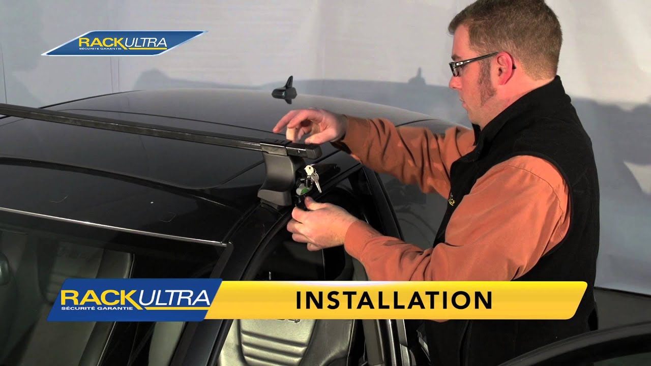 Installation des barres de toit Thule Traverse 480