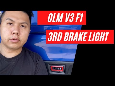 How to install OLM V3 F1 third brake light on 2019 Subaru WRX 2