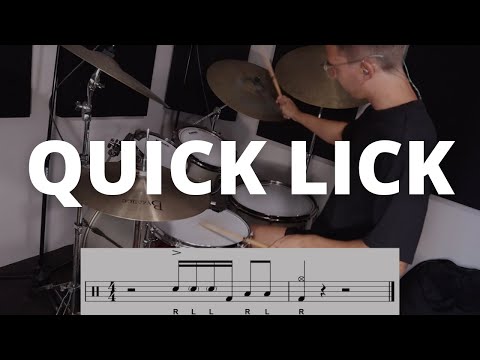 The QUICKEST of Licks - Short Drum Lesson