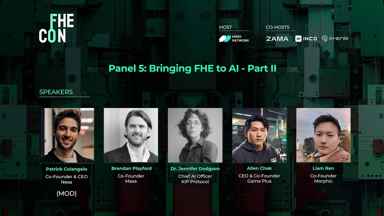 Panel Discussion: Bringing FHE to AI - Part 2 (FHECon at Token2049 Singapore)