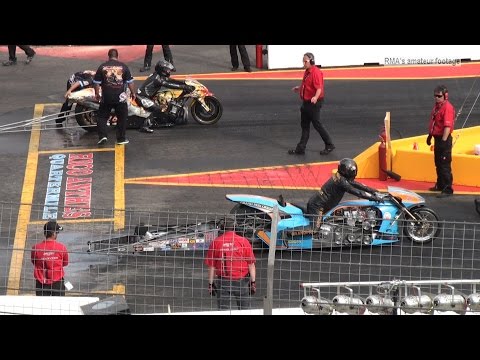 NitrOlympX 2014 - Top Fuel Bike -  Qualifying Summary