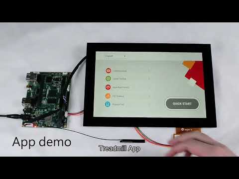 Embedded display con TFT 10.1" e SoM i.MX8M mini