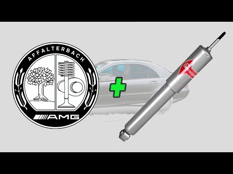 KYB Gas-A-Just Rear Shocks for C55 AMG - Initial Feel/Review