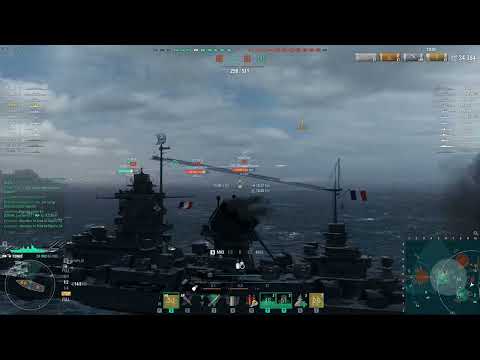World Of Warships Random Battle Gameplay With CONDE