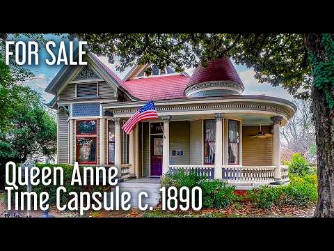 FOR SALE: Queen Anne Time Capsule, Neel Deane House in Little Rock, AR Quapaw Quarter