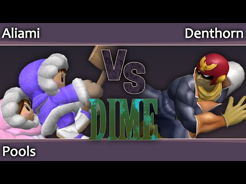 DIME13 Melee - Aliami (ICs) vs Denthorn (Falcon) - Pools