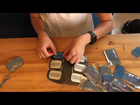 How to Apply Fitness Creed™ EMS Gel Pads