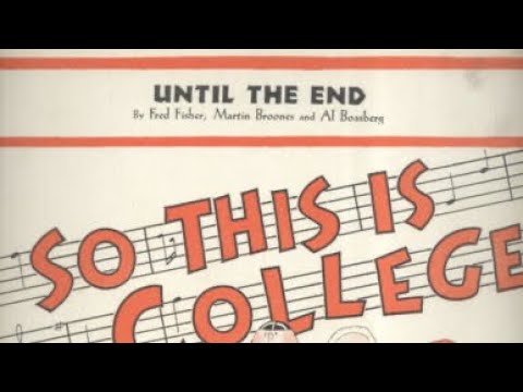 Until The End | Jesse Stafford & His Orchestra (Vocal Charlie Blane) | 1929