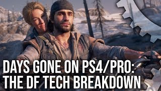 [4K] Days Gone on PS4/PS4 Pro: The Digital Foundry Analysis