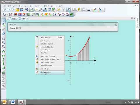 Mr Barton's Autograph Video 48 - Volume of Revolution Introduction